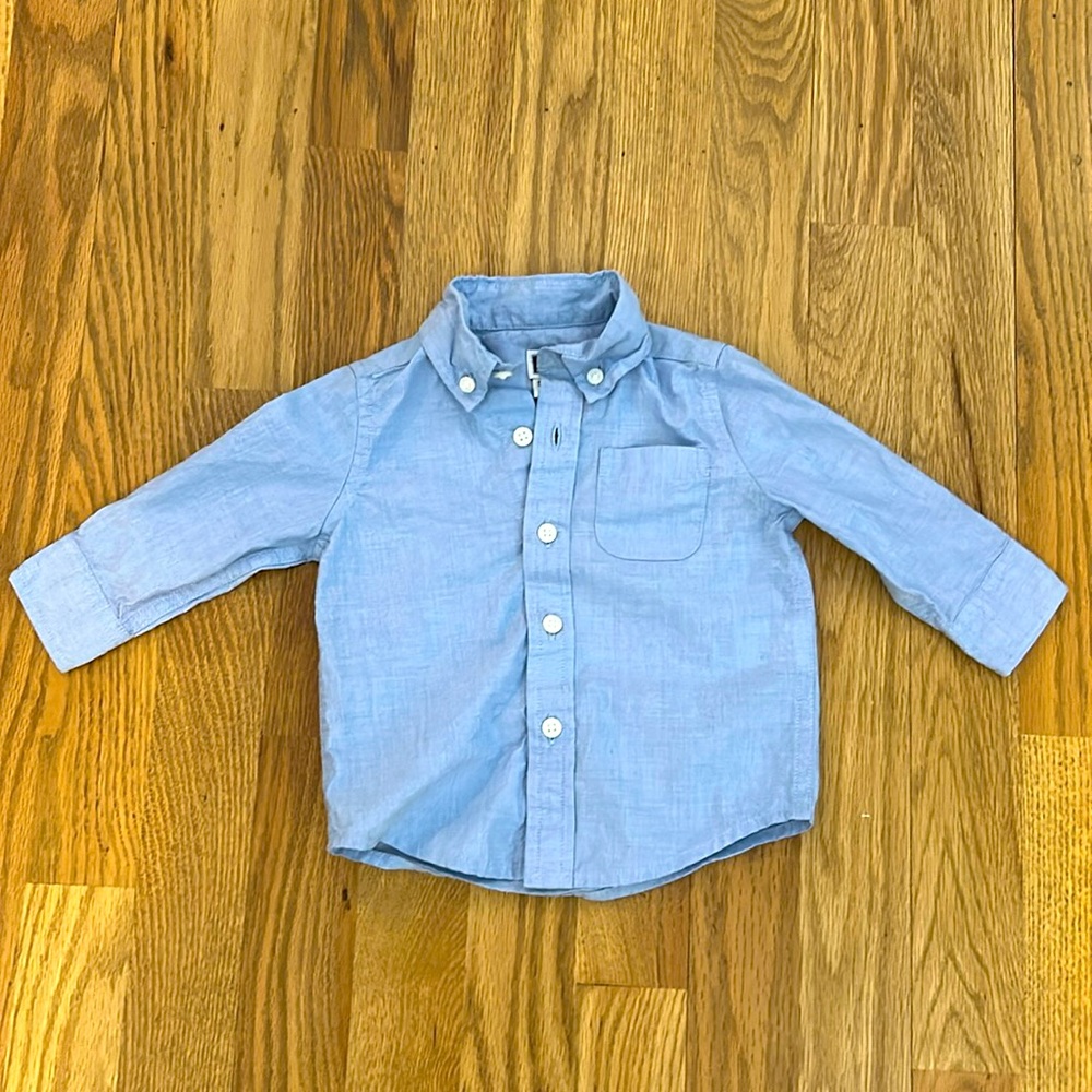Janie and Jack Oxford Shirt 3-6 months